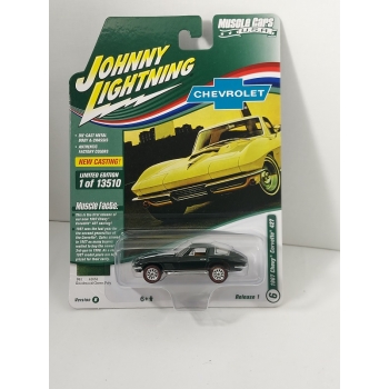 Johnny Lightning 1:64 Chevrolet Corvette 1967 goodwood green